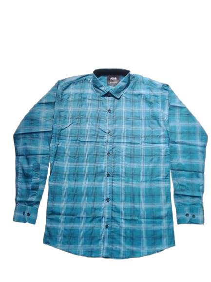 Premium mens casual check shirt